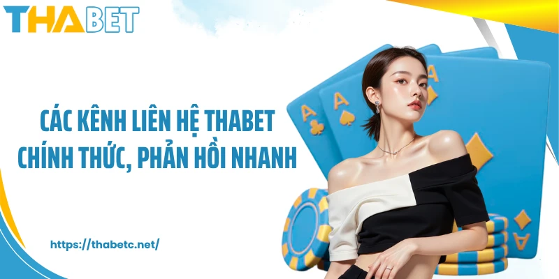 Các kênh liên hệ THABET chính thức, phản hồi nhanh